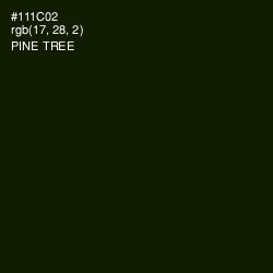 #111C02 - Pine Tree Color Image